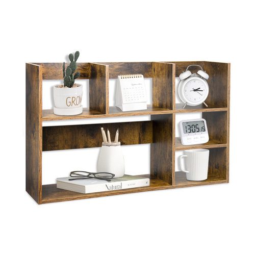 Millwood Pines Ionie Bookshelf Office Desktop Organizer & Reviews Wayfair
